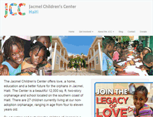 Tablet Screenshot of jacmelchildren.org